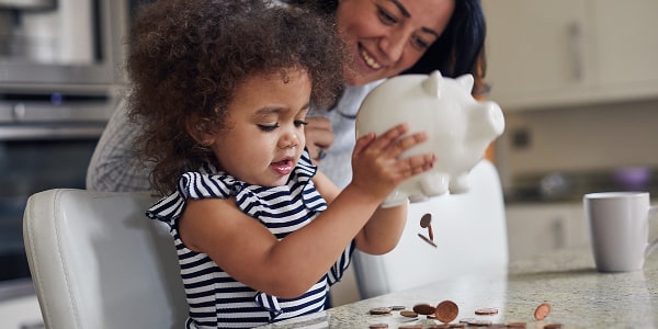 Simple ways to teach kids money skills